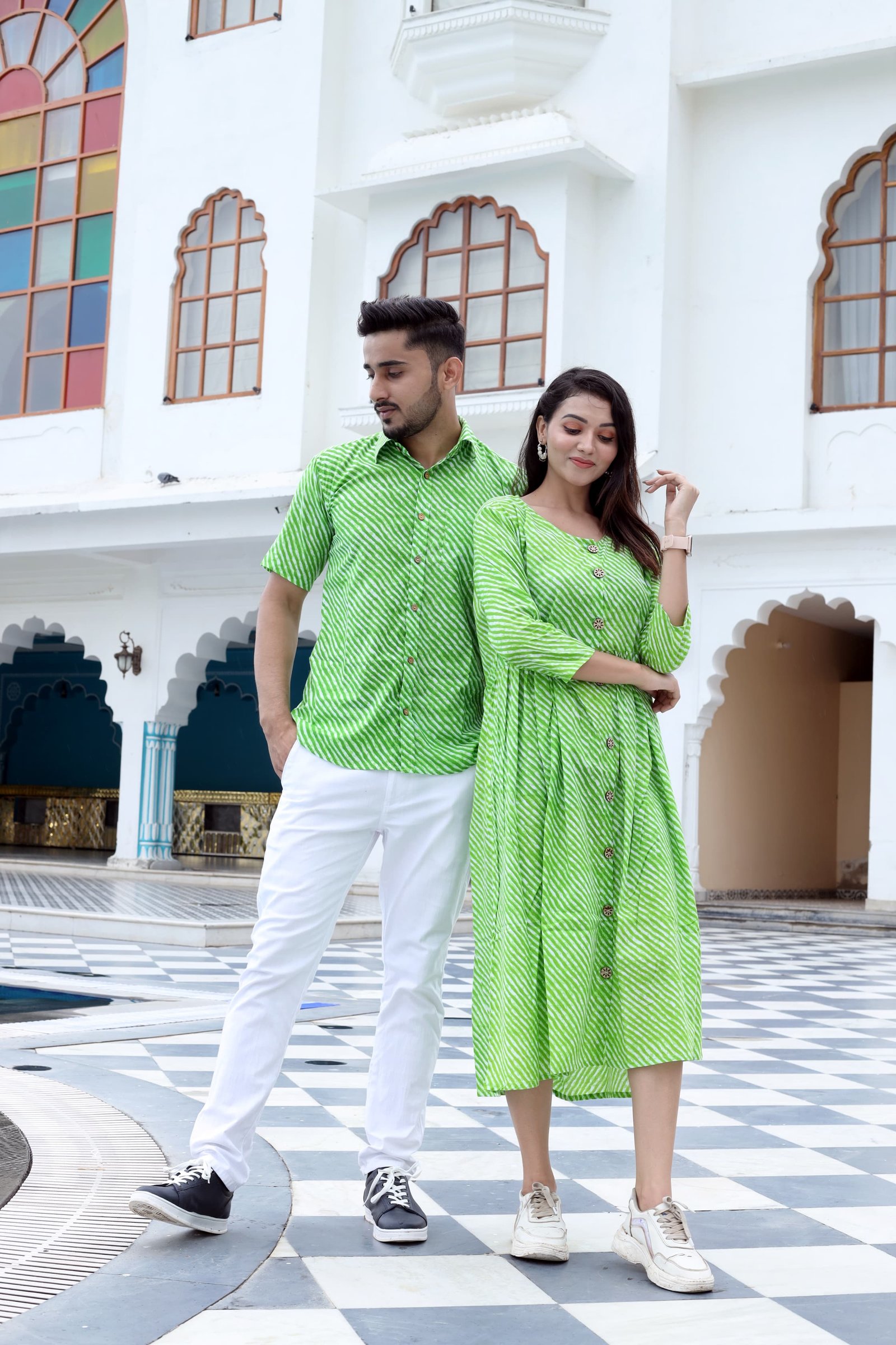 Matching Shirt and Dress for Siblings / Couple