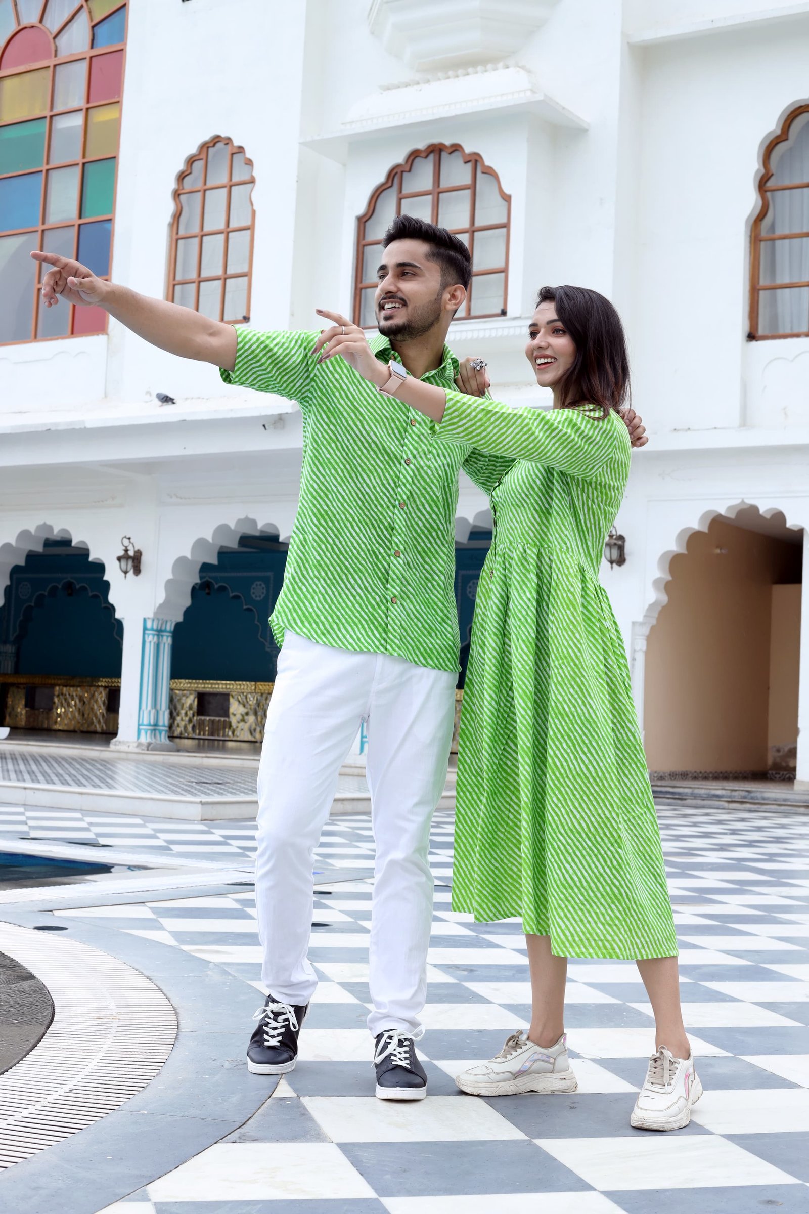 Matching Shirt and Dress for Siblings / Couple